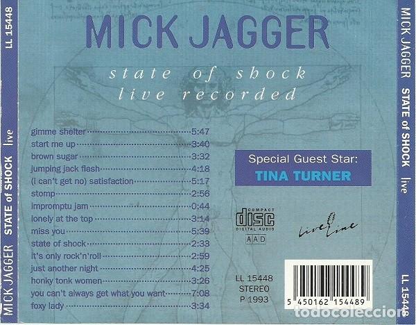 CDs de m&uacute;sica: Mick Jagger &ndash; State Of Shock - CD - Foto 2