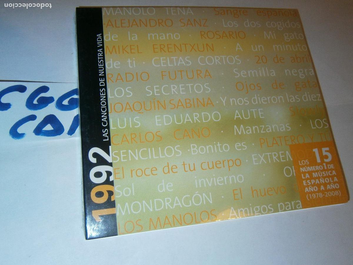 CDs de m&uacute;sica: ANTIGUO CD - LAS CANCIONES DE NUESTRA VIDA - 1992 - Foto 1