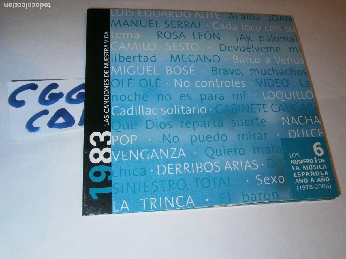 CDs de m&uacute;sica: ANTIGUO CD - LAS CANCIONES DE NUESTRA VIDA - 1983 - Foto 1