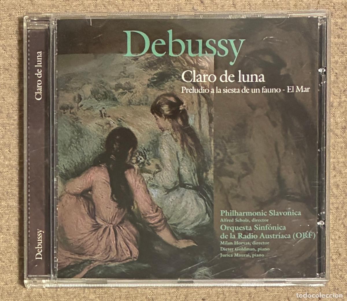 CDs de m&uacute;sica: Debussy. Claro de Luna (1030CD) - Foto 1