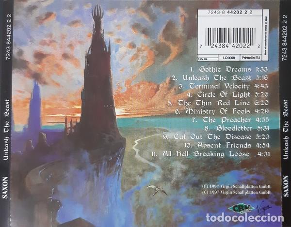CDs de m&uacute;sica: Saxon &ndash; Unleash The Beast - CD - Foto 2