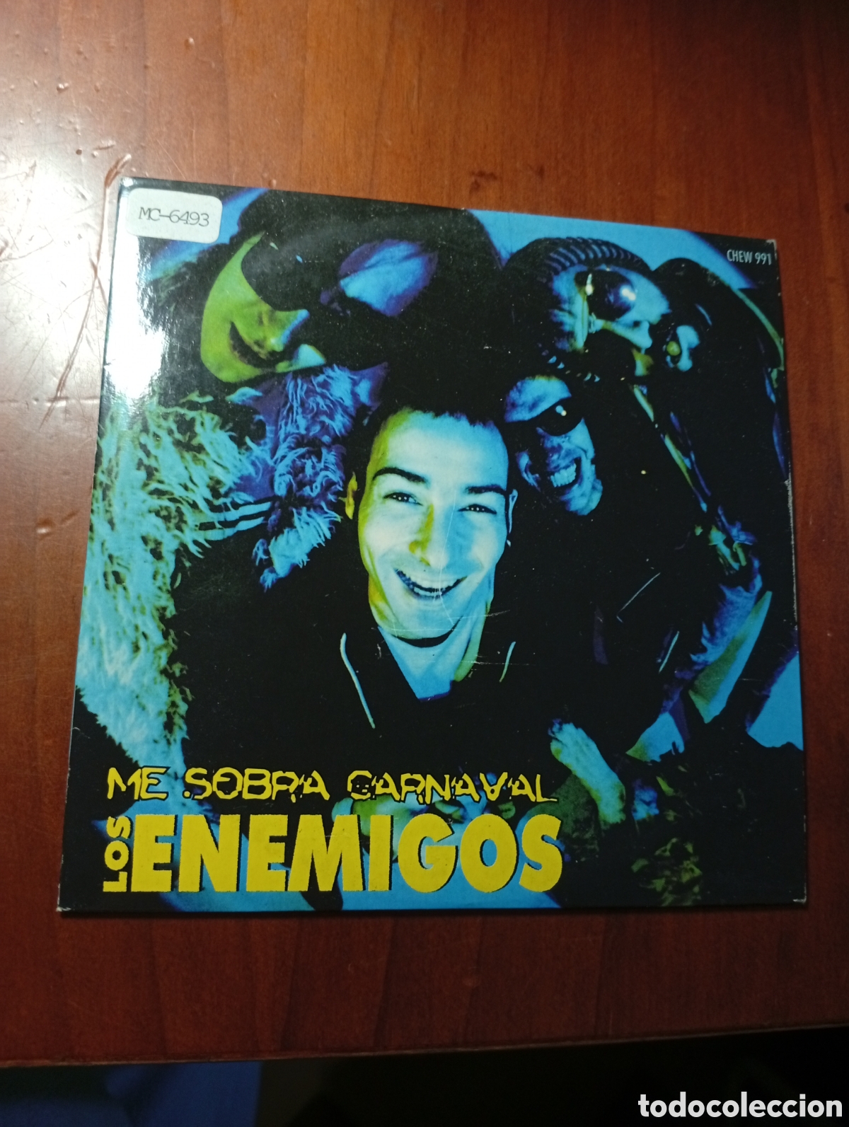 CDs de m&uacute;sica: CD SINGLE LOS ENEMIGOS ME SOBRA CARNAVAL 1999 - Foto 1