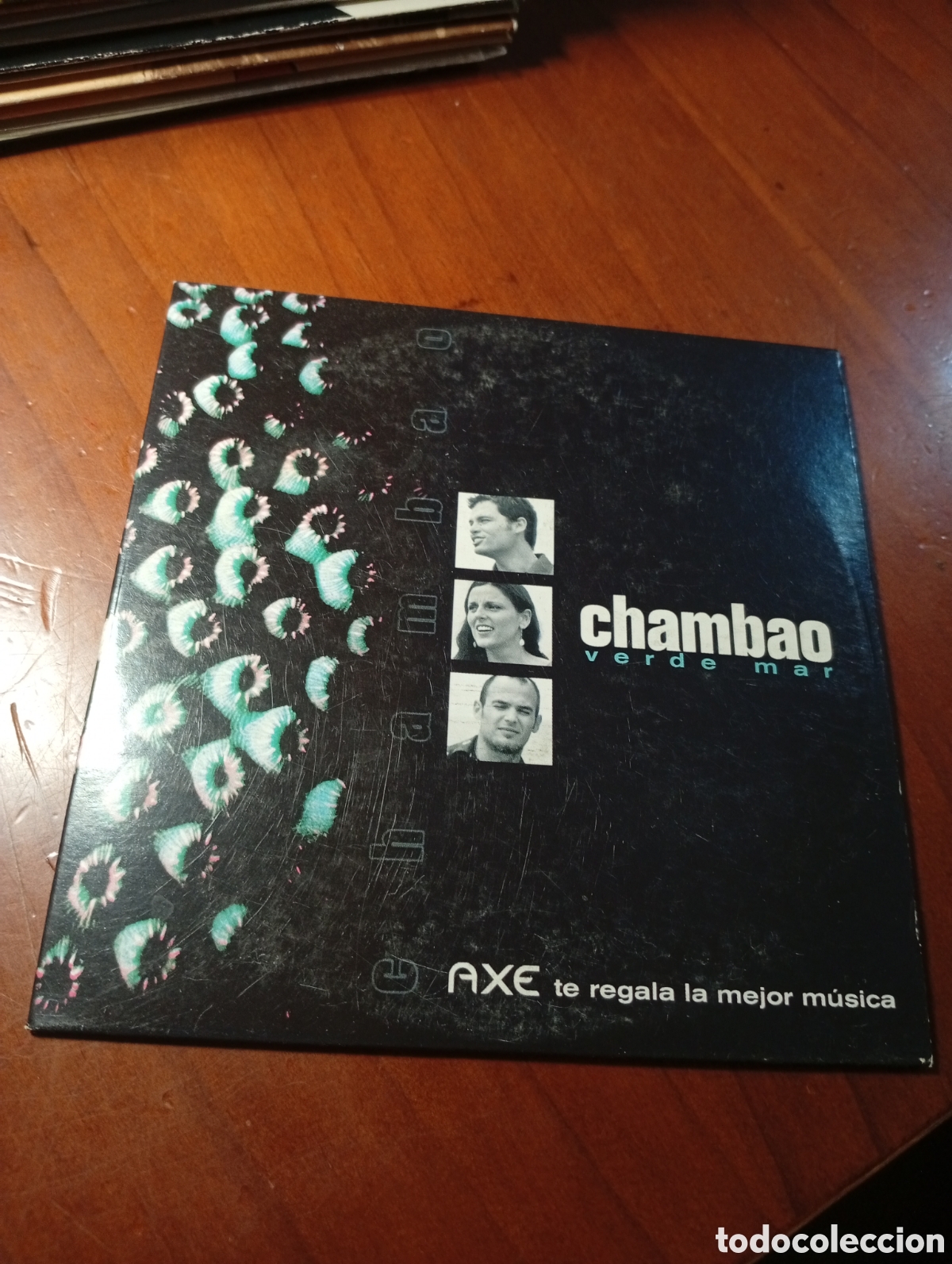CDs de m&uacute;sica: CD SINGLE CHAMBAO VERDE MAR - Foto 1