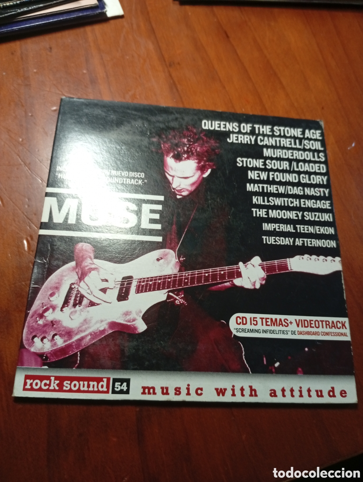 CDs de m&uacute;sica: CD SINGLE MUSE ROCK SOUND - Foto 1
