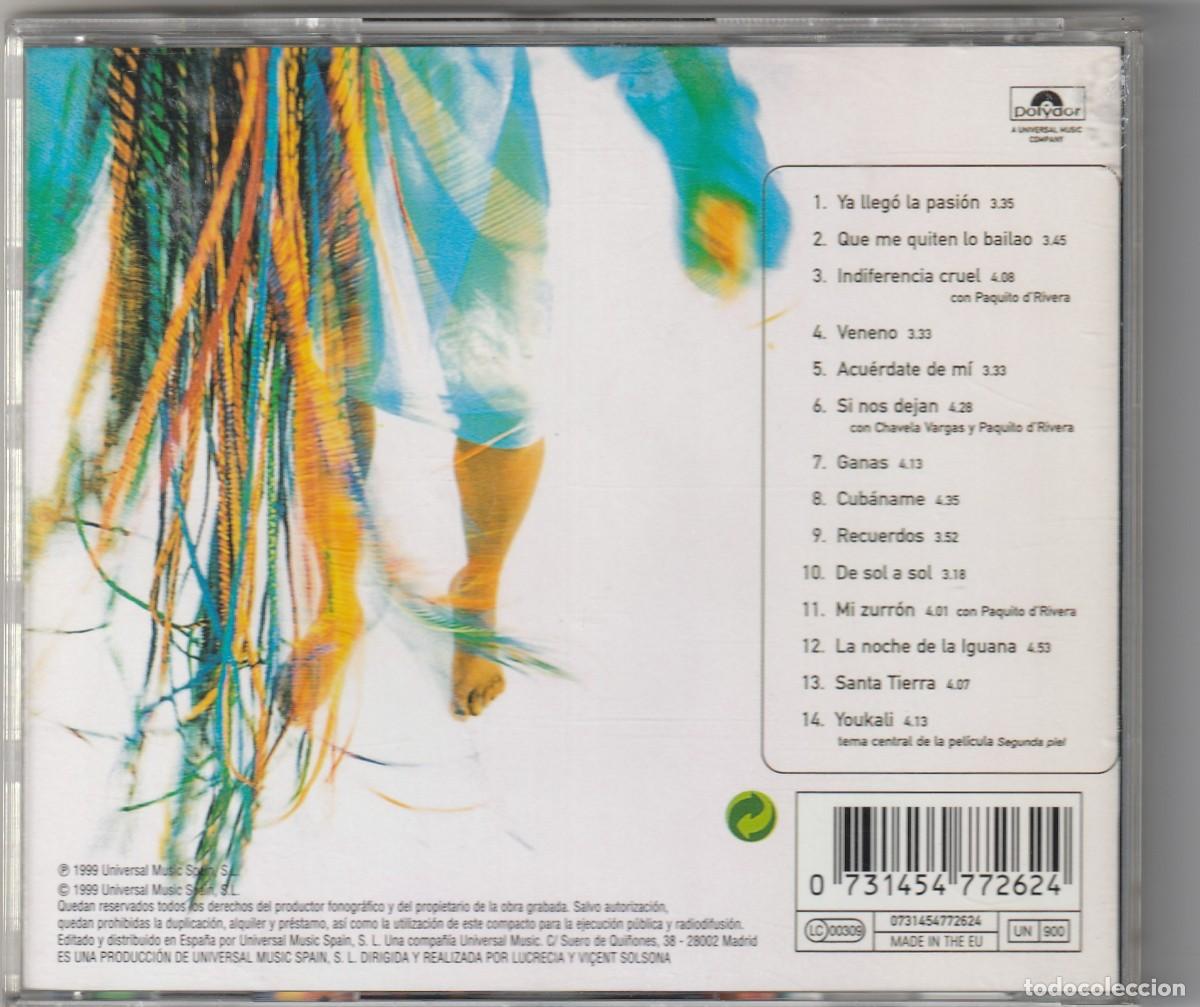 CDs de m&uacute;sica: LUCRECIA - CUBANAME (CD POLYDOR 1999) - Foto 2
