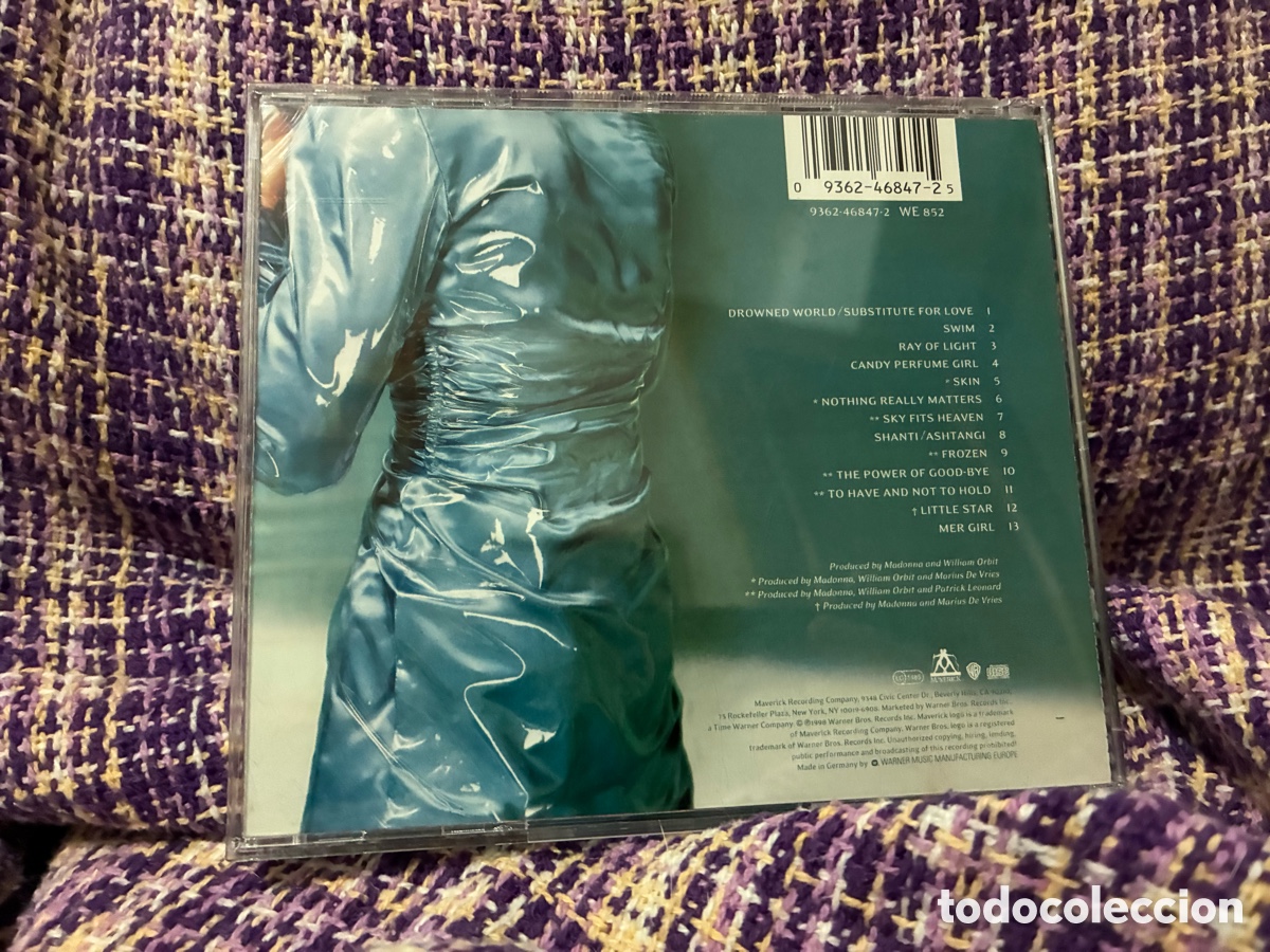 CDs de m&uacute;sica: Madonna - Ray of light CD - Foto 3