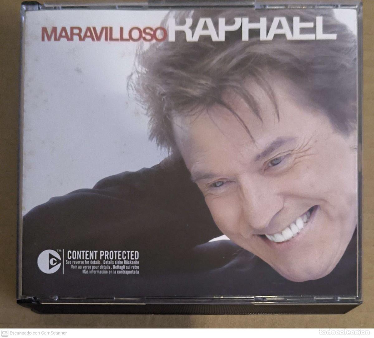 CDs de m&uacute;sica: RAPHAEL (MARAVILLOSO RAPHAEL) 2 CDs + DVD 2005 - Foto 1