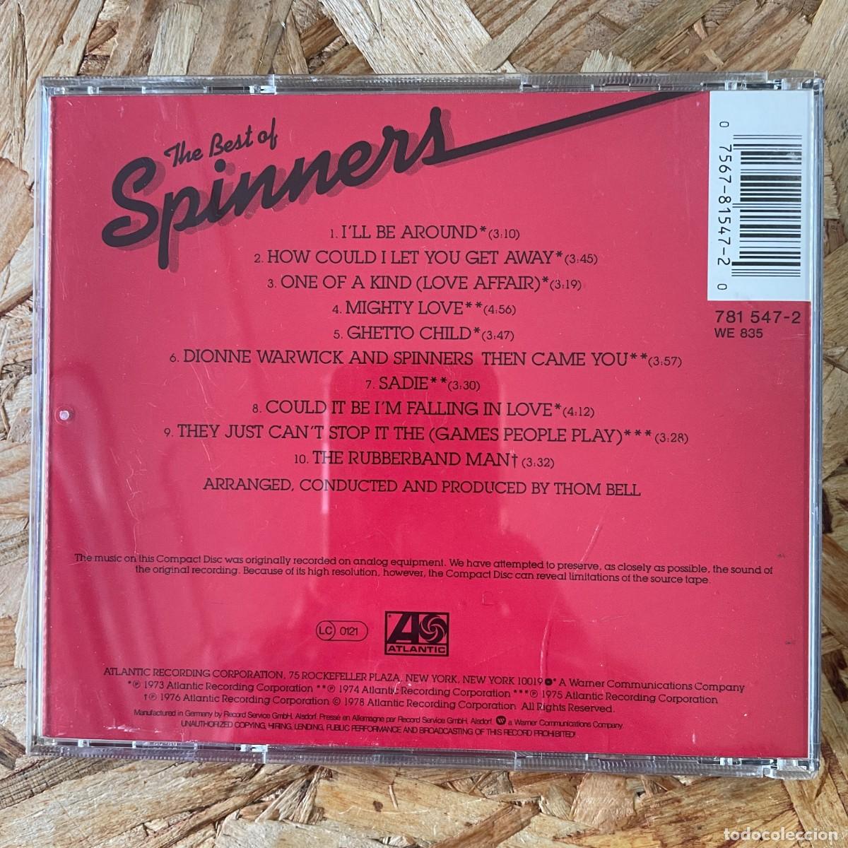 CDs de m&uacute;sica: CD Spinners &ndash; The Best Of Spinners - Foto 2