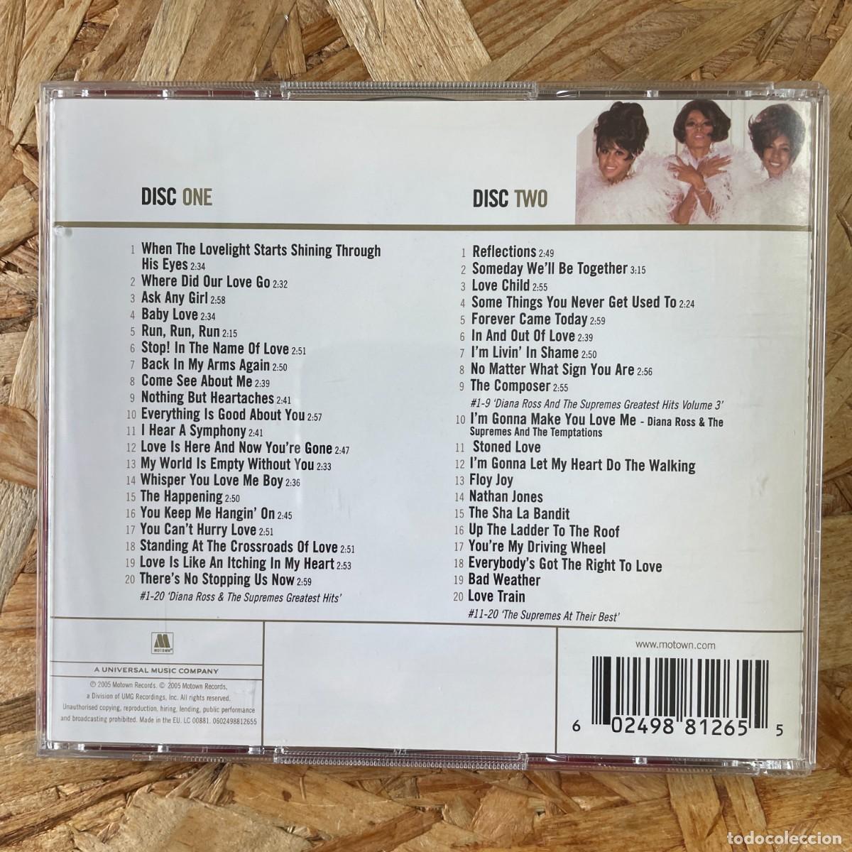 CDs de m&uacute;sica: CD The Supremes &ndash; Gold - Foto 2