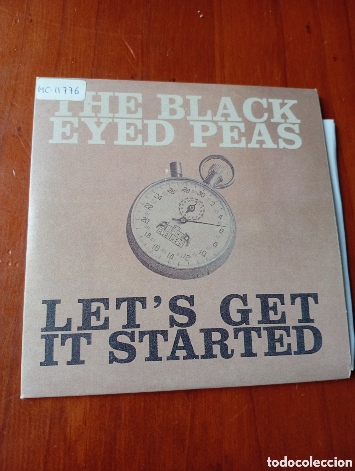 CDs de m&uacute;sica: CD SINGLE THE BLACK EYED PEAS LET&acute;S GET IT STARTED - Foto 1