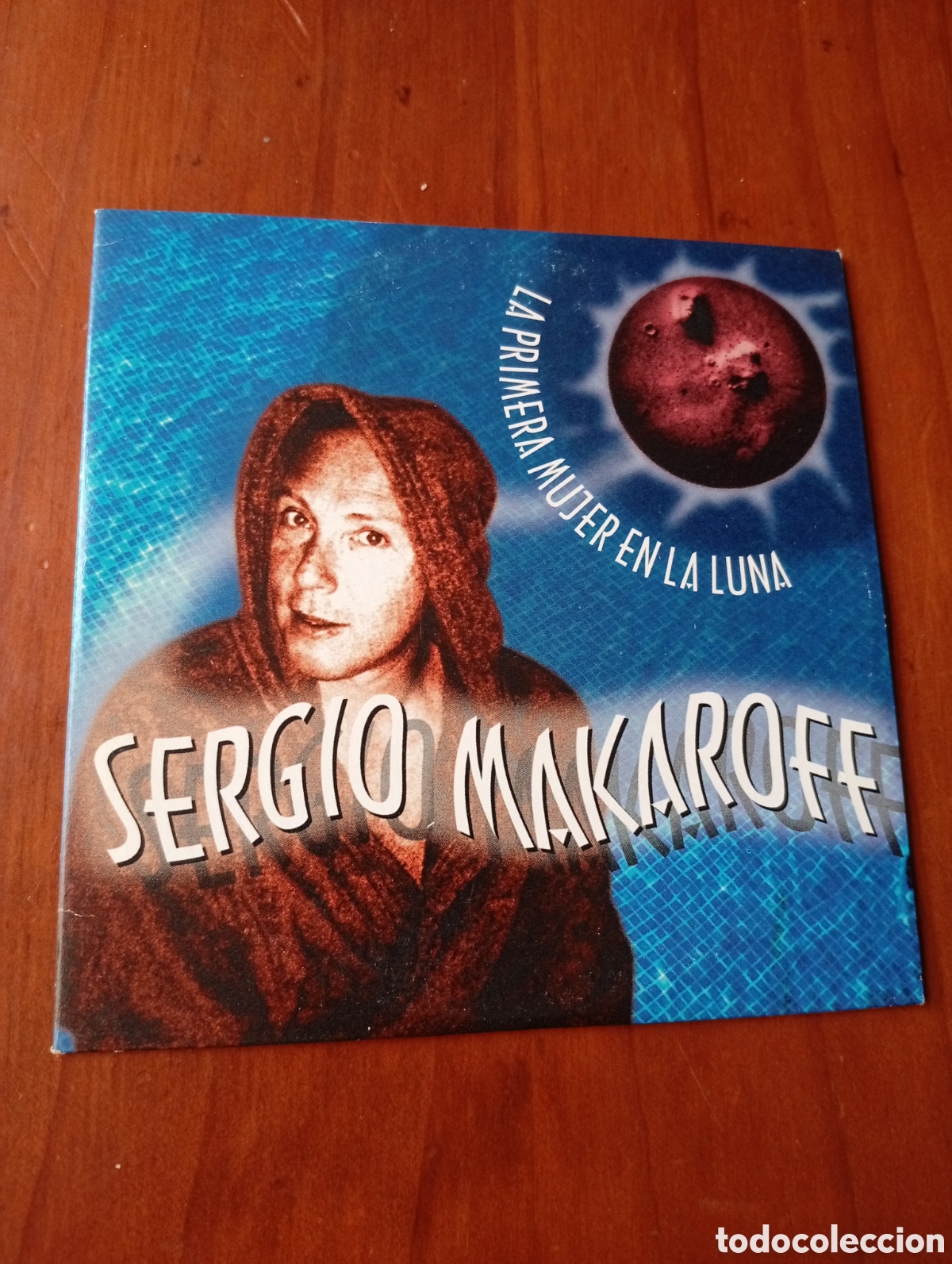CDs de m&uacute;sica: CD SINGLE SERGIO MAKAROFF LA PRIMERA MUJER EN LA LUNA - Foto 1