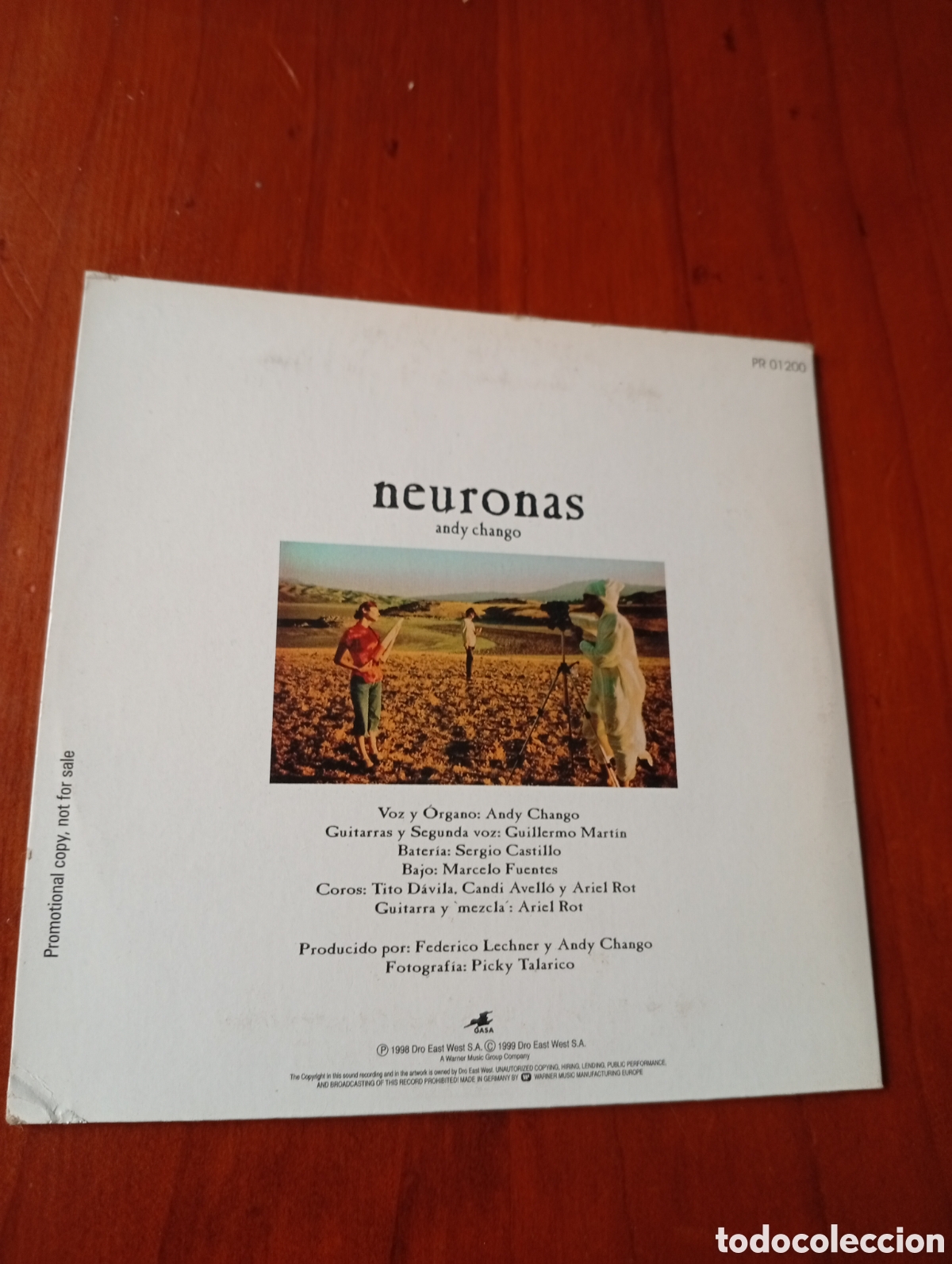 CDs de m&uacute;sica: CD SINGLE ANDY CHANGO NEURONAS - Foto 2