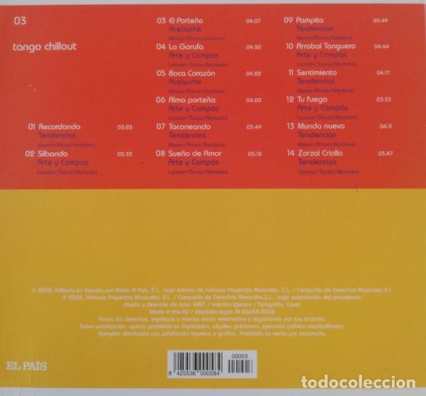 CDs de m&uacute;sica: Various - Tango Chillout (CD, Comp) Label:El Pa&iacute;s Cat#: 00003 - Foto 2