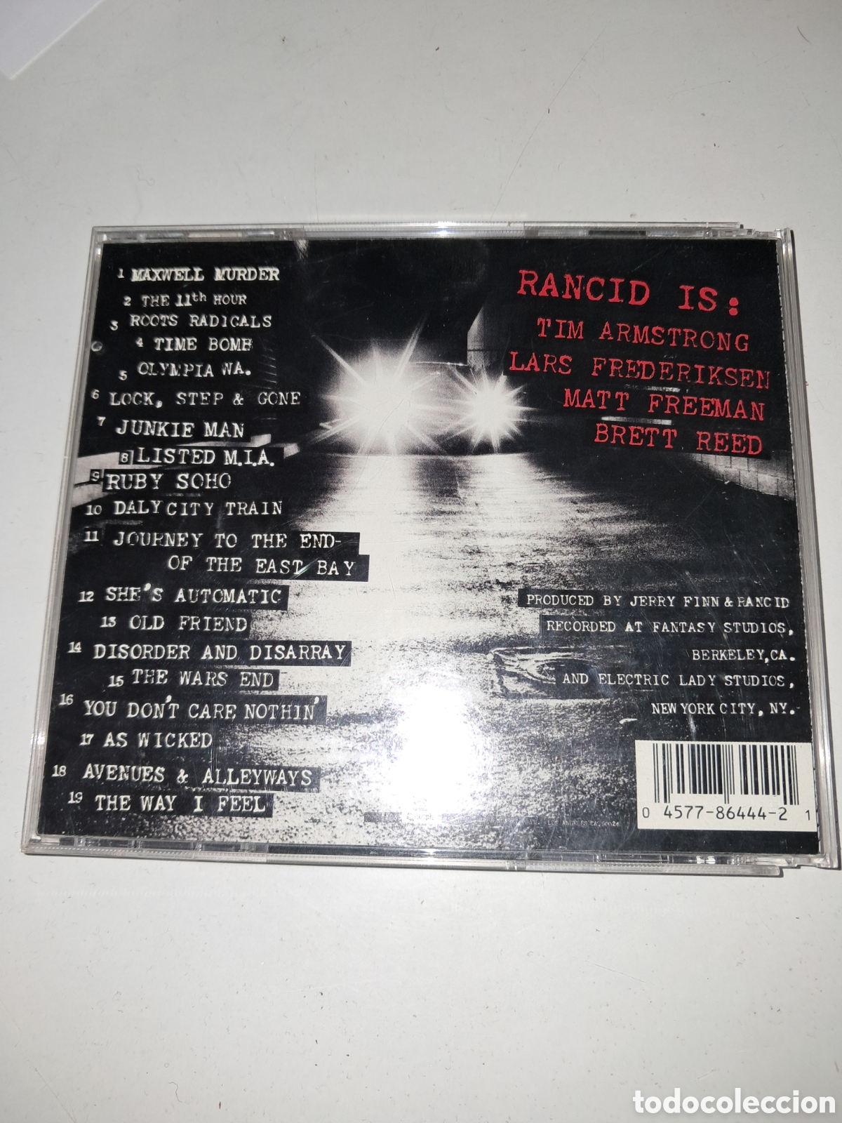 CDs de m&uacute;sica: RANCID. AND OUT COME THE WOLVES. - Foto 2