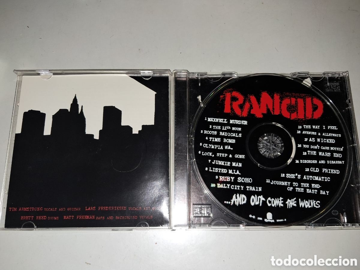 CDs de m&uacute;sica: RANCID. AND OUT COME THE WOLVES. - Foto 3