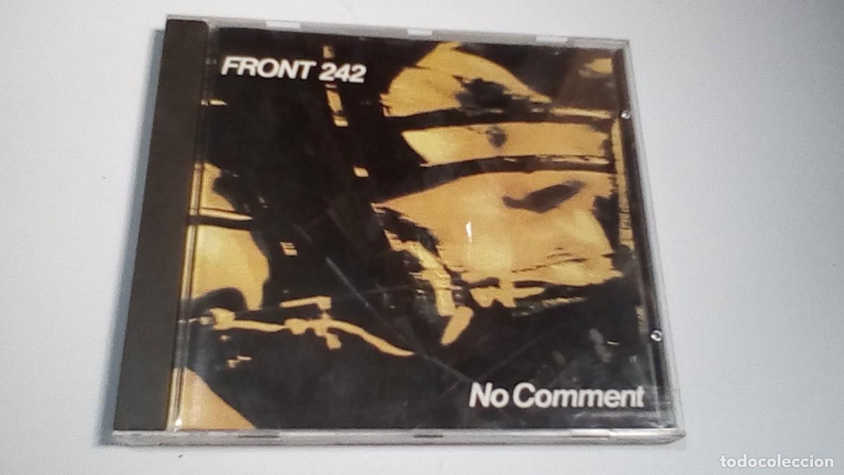 CDs de m&uacute;sica: Front 242 &ndash; No Comment - Foto 1