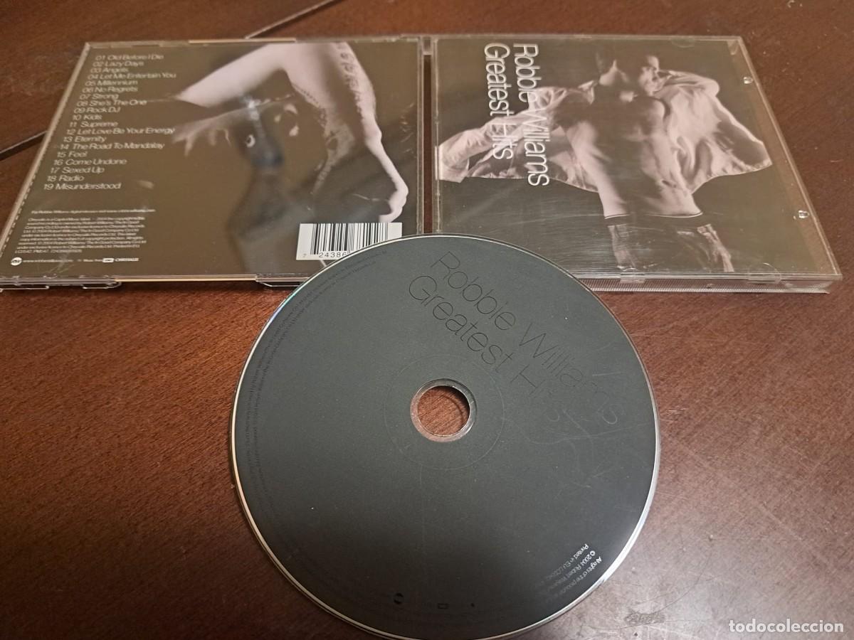 CDs de m&uacute;sica: ROBBIE WILLIAMS - CD - GREATEST HITS - GRANDES EXITOS - TAKE THAT - Foto 1