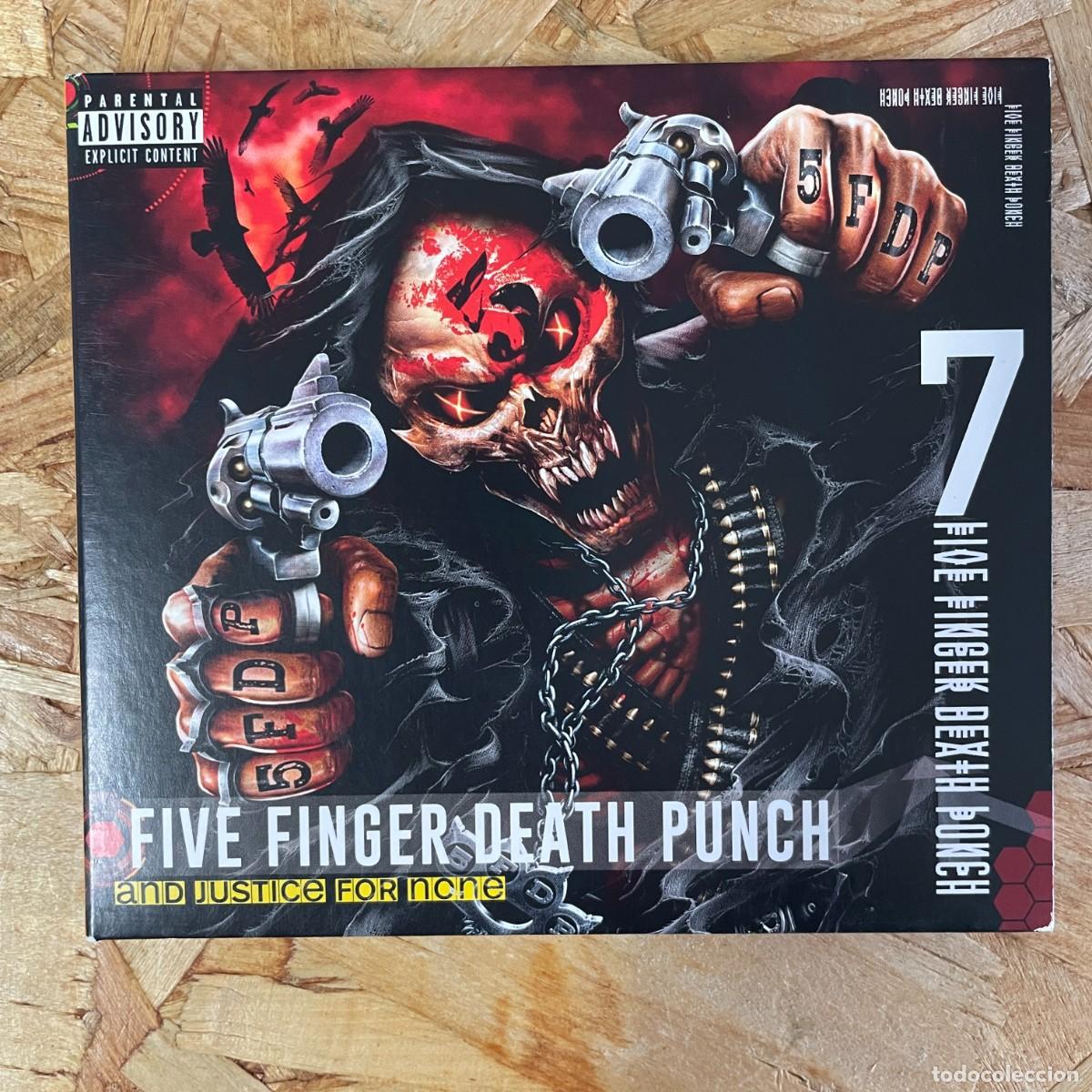 CDs de m&uacute;sica: CD - Five Finger Death Punch &ndash; And Justice For None - Foto 1