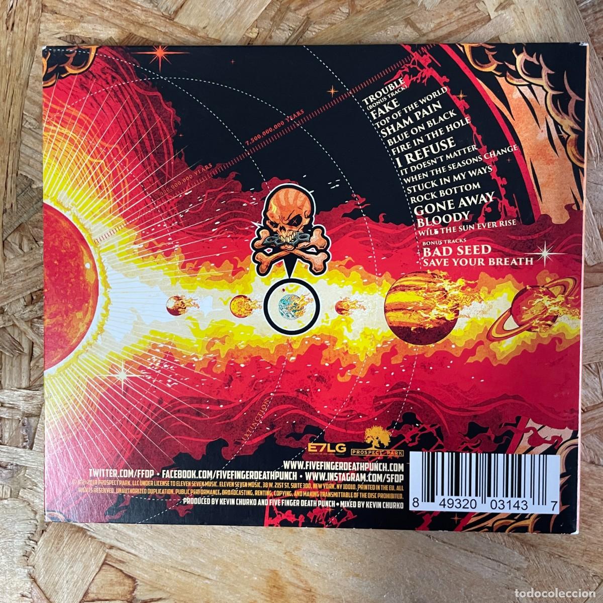 CDs de m&uacute;sica: CD - Five Finger Death Punch &ndash; And Justice For None - Foto 2