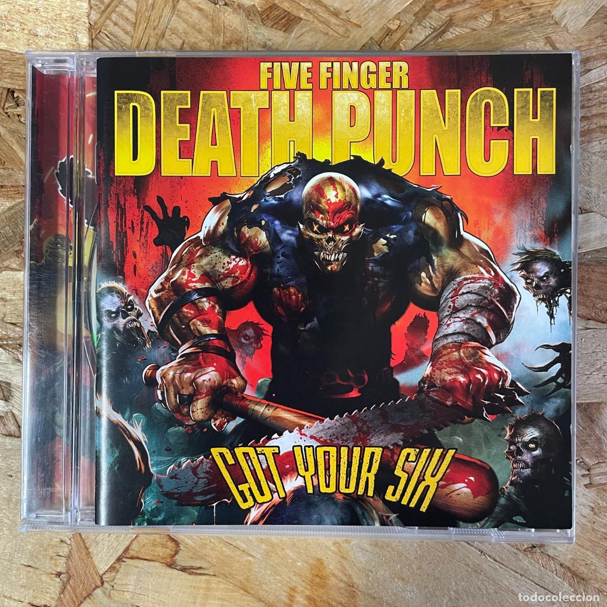 CDs de m&uacute;sica: CD - Five Finger Death Punch &ndash; Got Your Six - Foto 1