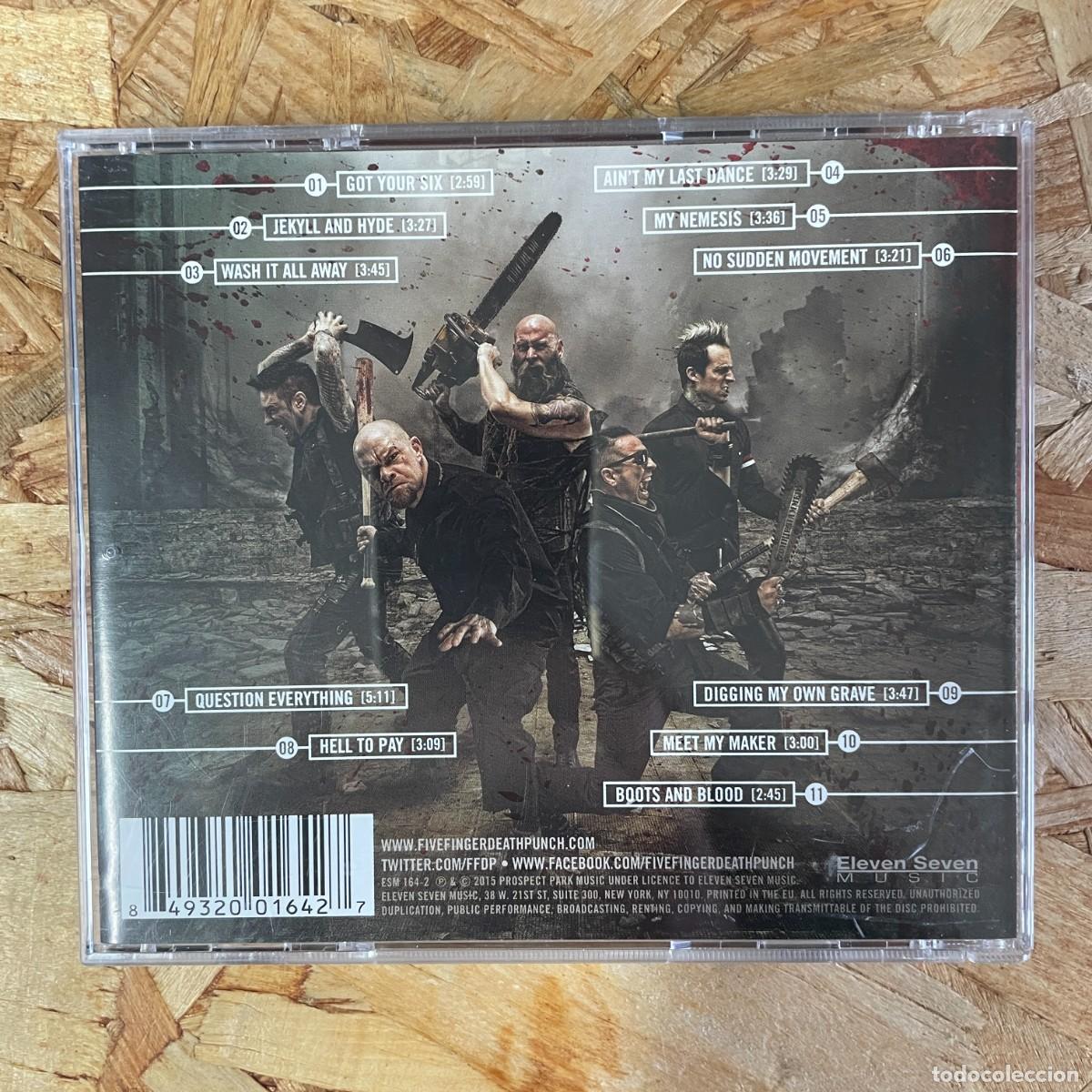 CDs de m&uacute;sica: CD - Five Finger Death Punch &ndash; Got Your Six - Foto 2