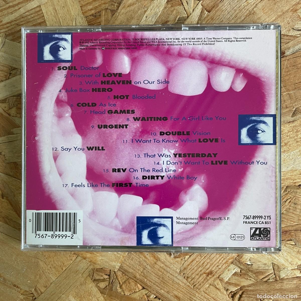 CDs de m&uacute;sica: CD - Foreigner &ndash; The Very Best...And Beyond - Foto 2