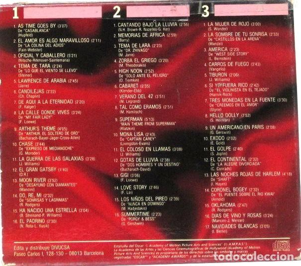 CDs de m&uacute;sica: LOS OSCAR - 50 TEMAS INOLVIDABLES - CD - Foto 2