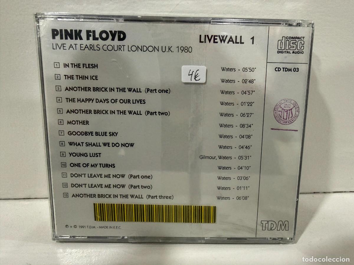 CDs de m&uacute;sica: Pink Floyd - LiveWall 1 (CD) *Precintado* - Foto 2