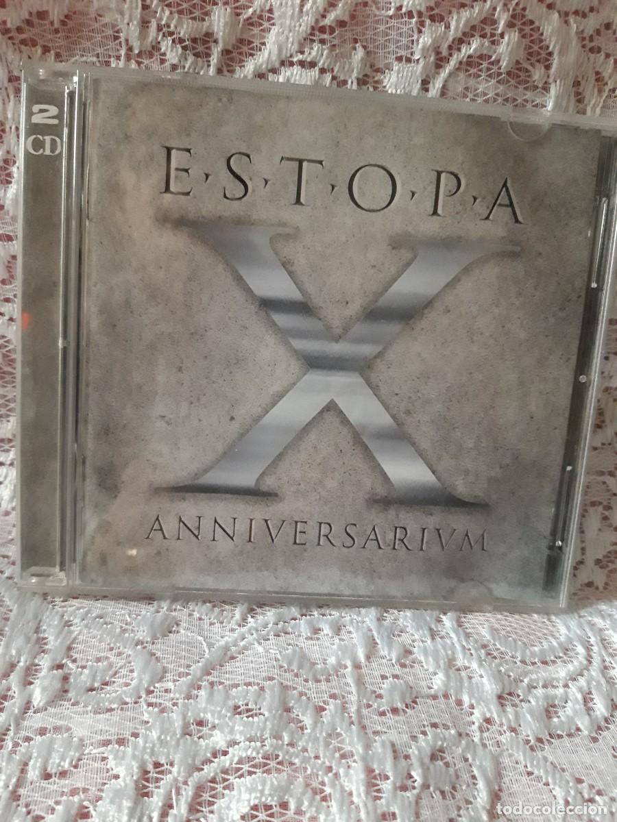 CDs de m&uacute;sica: CD ESTOPA X ANIVERSARIUM-2009 - Foto 1