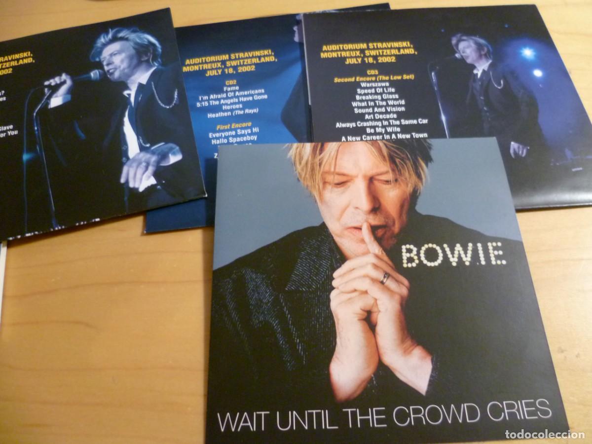 CDs de m&uacute;sica: David Bowie Wait Until The Crowd Cries 3CD - Foto 3
