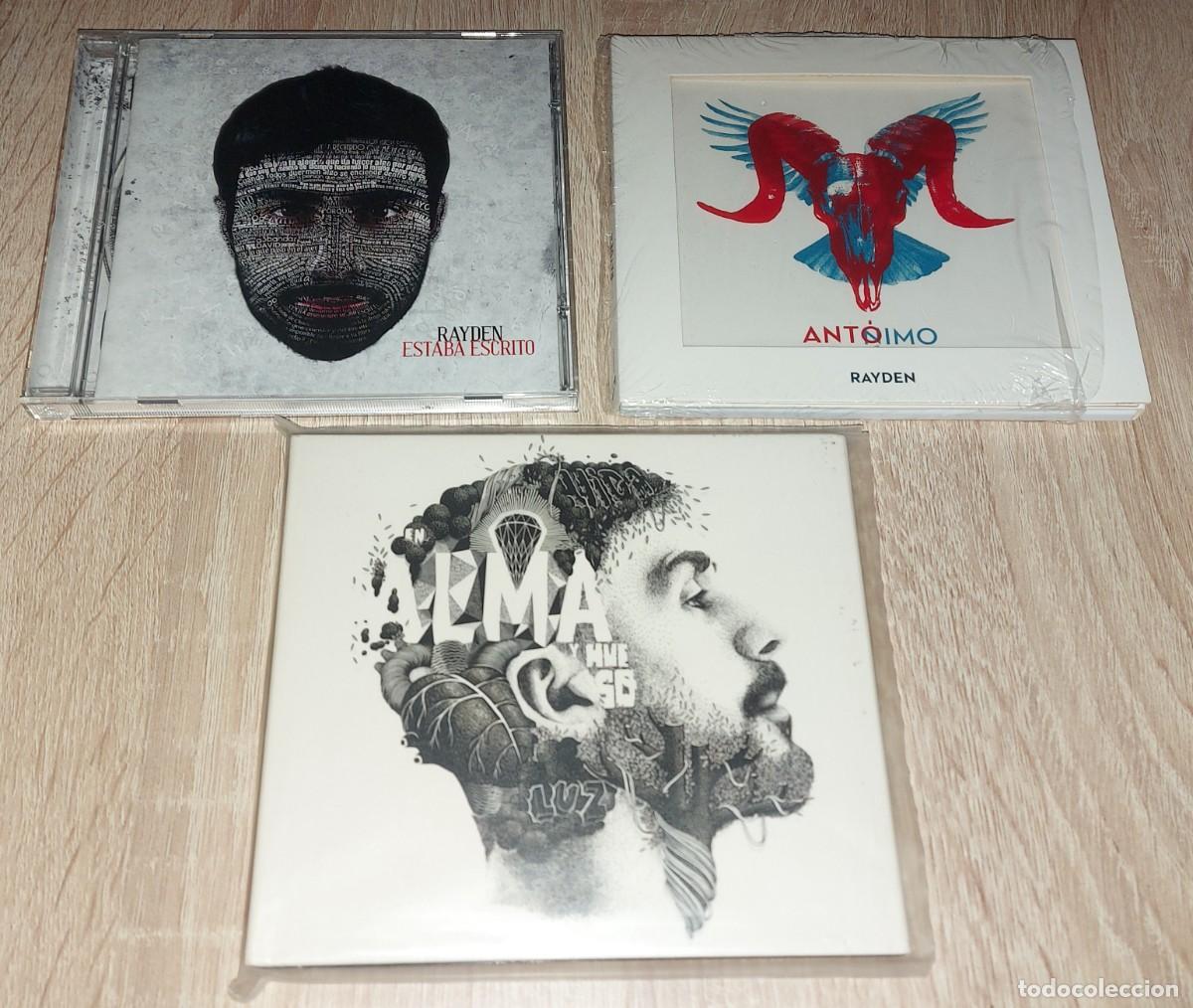 CDs de música: 3 CD RAYDEN ALMA Y HUESO ANTONIMO ESTABA ESCRITO