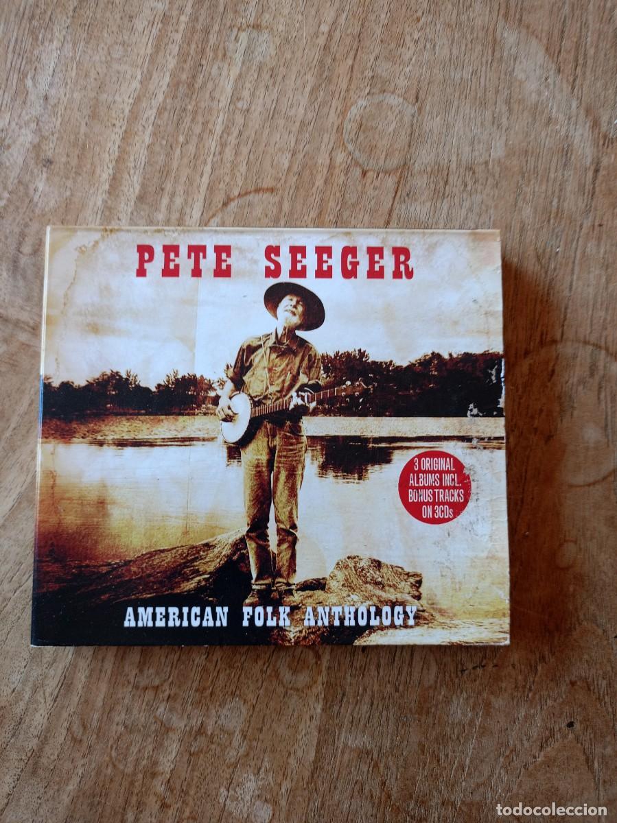 CDs de m&uacute;sica: PETE SEEGER. AMERICAN FOLK ANTHOLOGY. 3 CD. 2008 - Foto 1