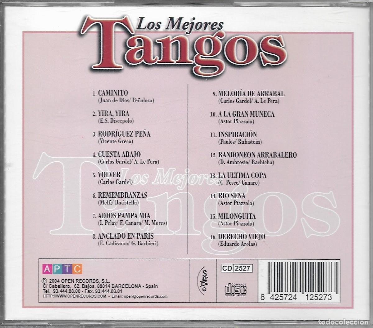 CDs de m&uacute;sica: CD Los mejores tangos. - Foto 2