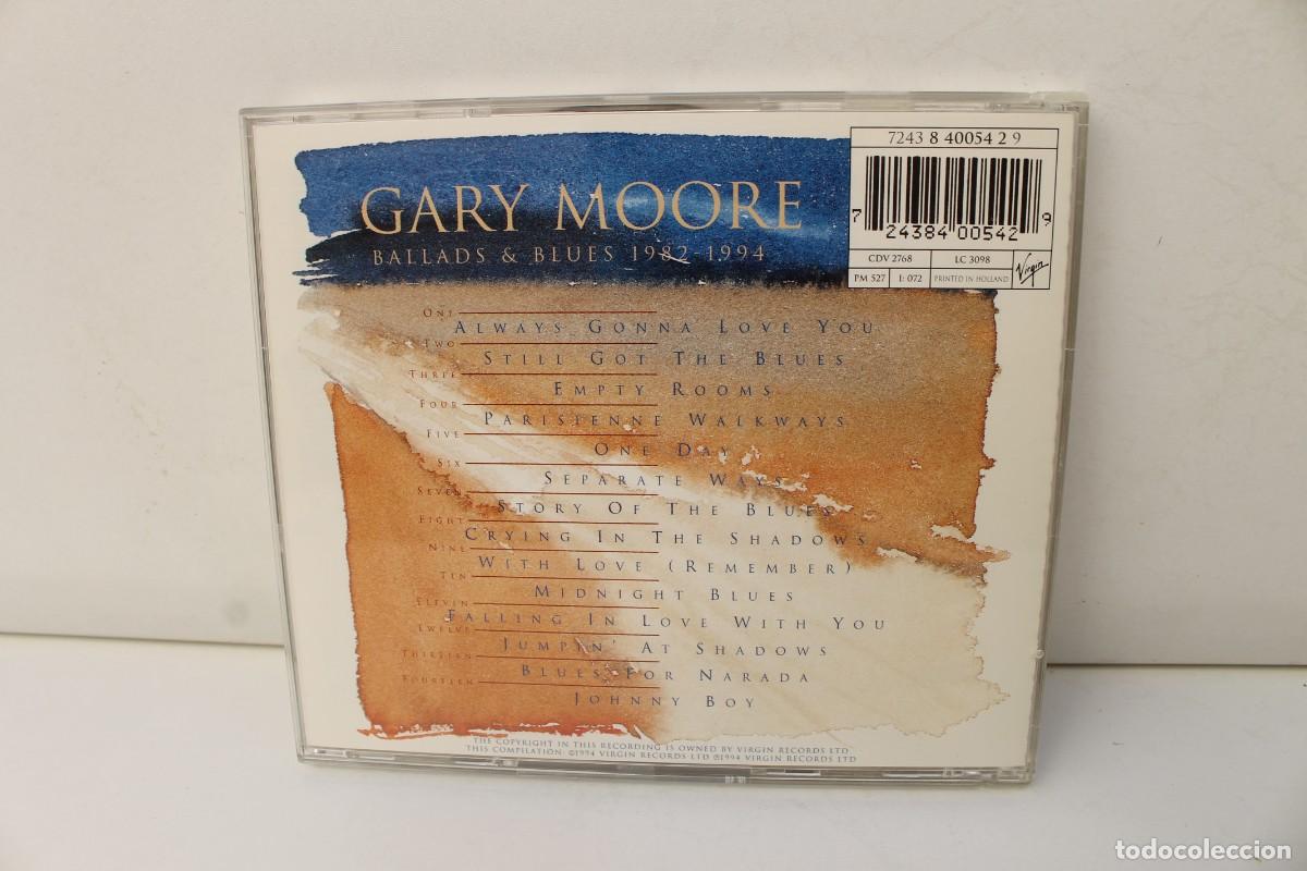 CDs de m&uacute;sica: CD- GARY MOORE, 1982 BALLADS & BLUES 1994 - Foto 3