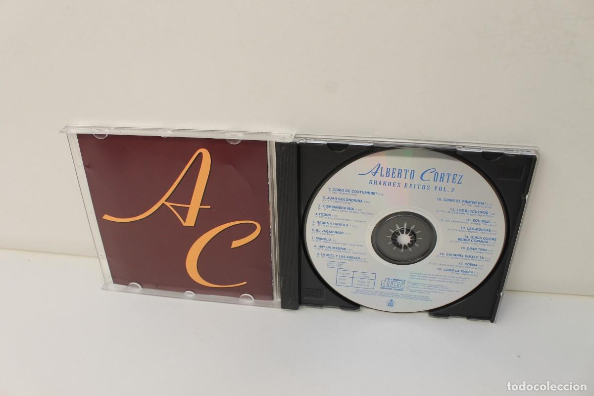 CDs de m&uacute;sica: CD- ALBERTO CORTEZ, GRANDES EXITOS VOL. 2 - Foto 2