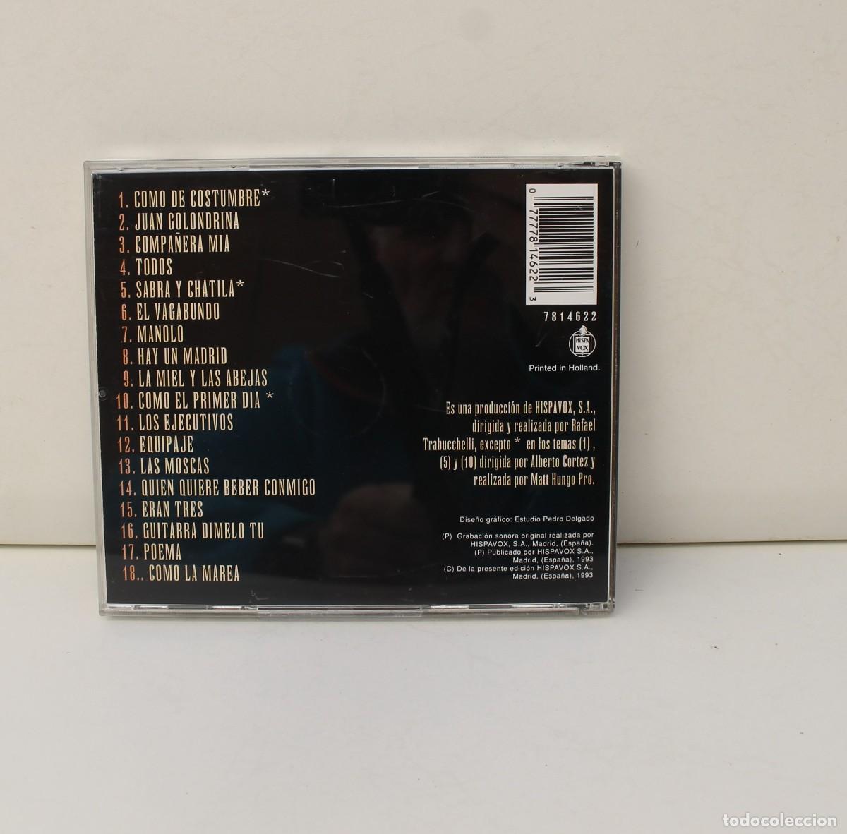 CDs de m&uacute;sica: CD- ALBERTO CORTEZ, GRANDES EXITOS VOL. 2 - Foto 3