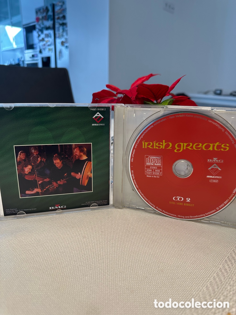 CDs de m&uacute;sica: &Iacute;ris Greats / Music Straight Out Country Pubs - Foto 2