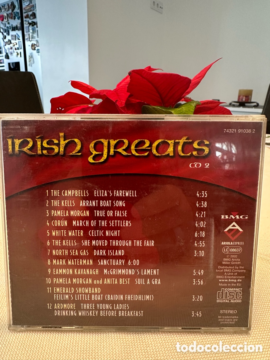 CDs de m&uacute;sica: &Iacute;ris Greats / Music Straight Out Country Pubs - Foto 3