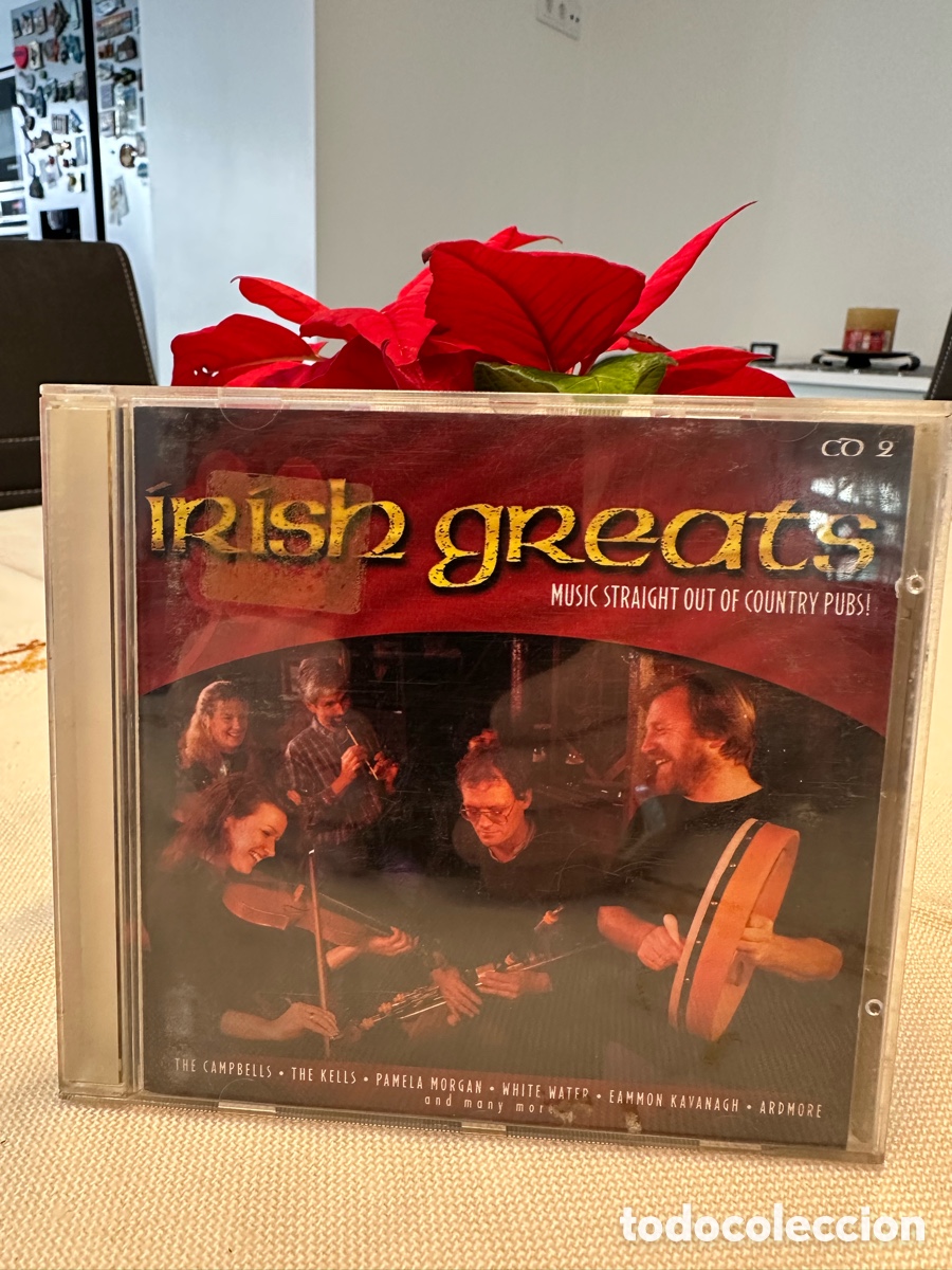 CDs de m&uacute;sica: &Iacute;ris Greats / Music Straight Out Country Pubs - Foto 1