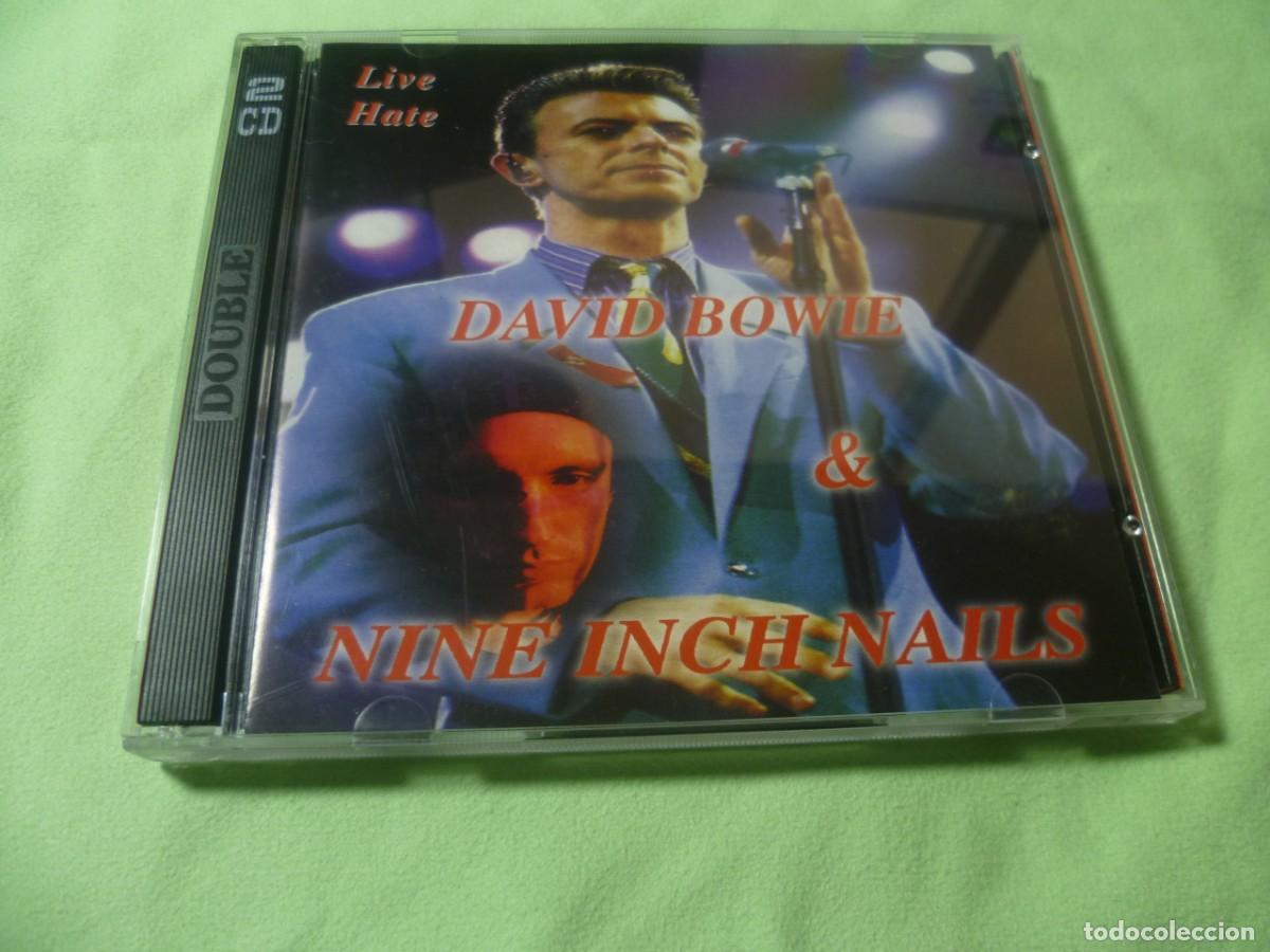 CDs de m&uacute;sica: David Bowie and Nine Inch Nails Live Hate 2CD exc