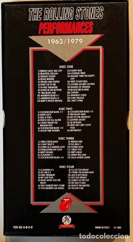 CDs de m&uacute;sica: The Rolling Stones Performances 4CD box - Foto 2