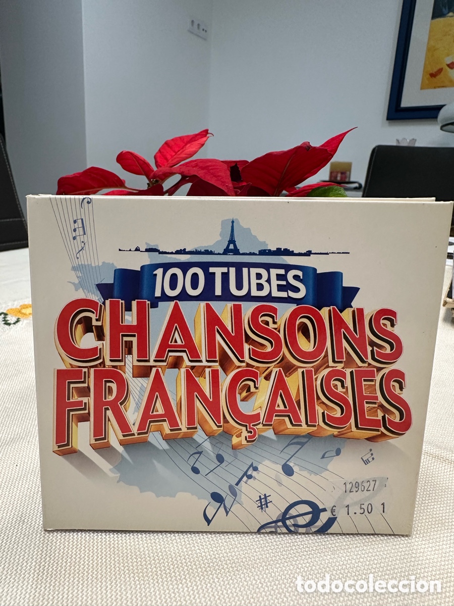 CDs de m&uacute;sica: 100 TuBES 5 CDs Chansons Francaises - Foto 1