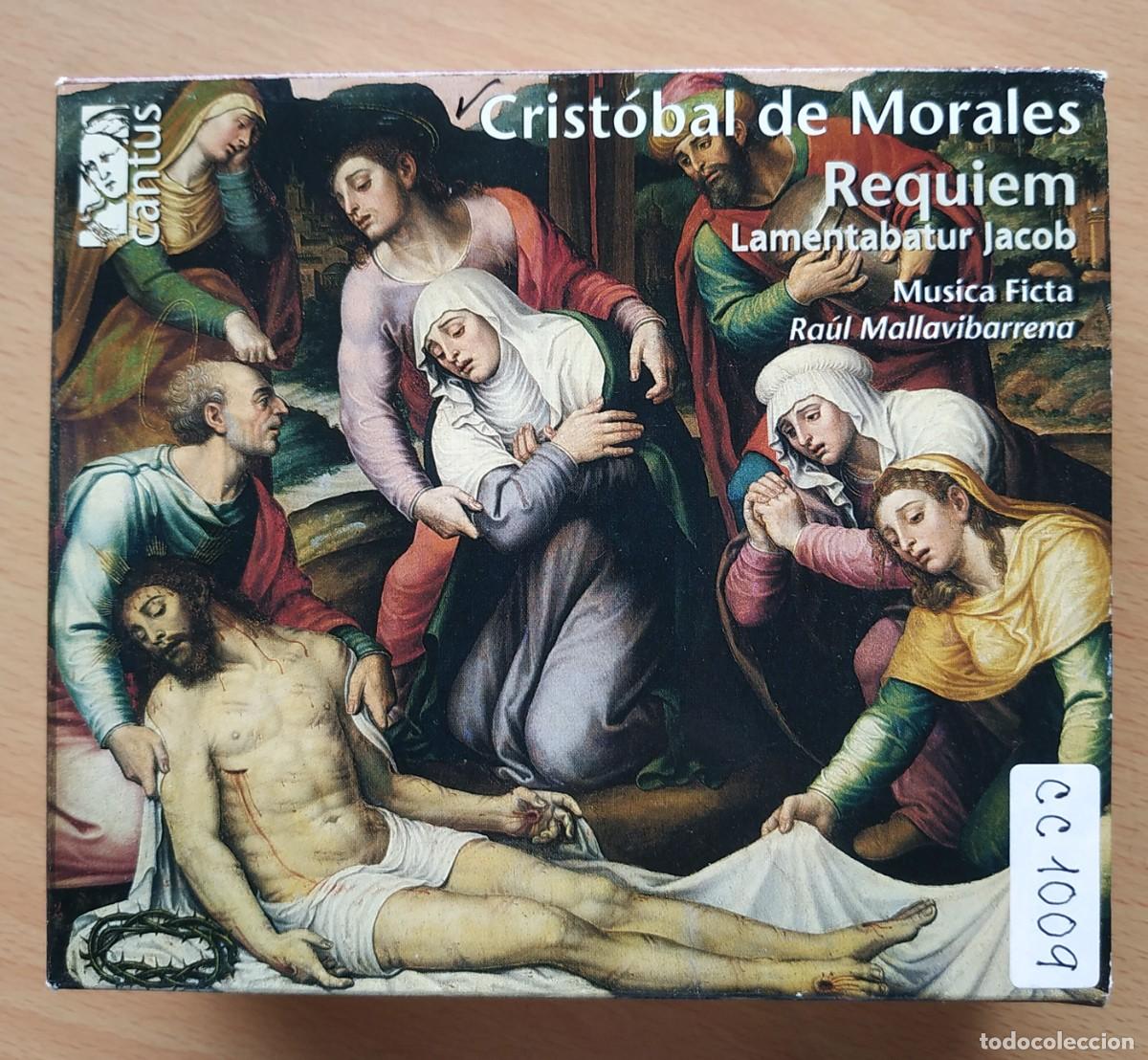 CDs de m&uacute;sica: CD CRISTOBAL DE MORALES - REQUIEM - Foto 1