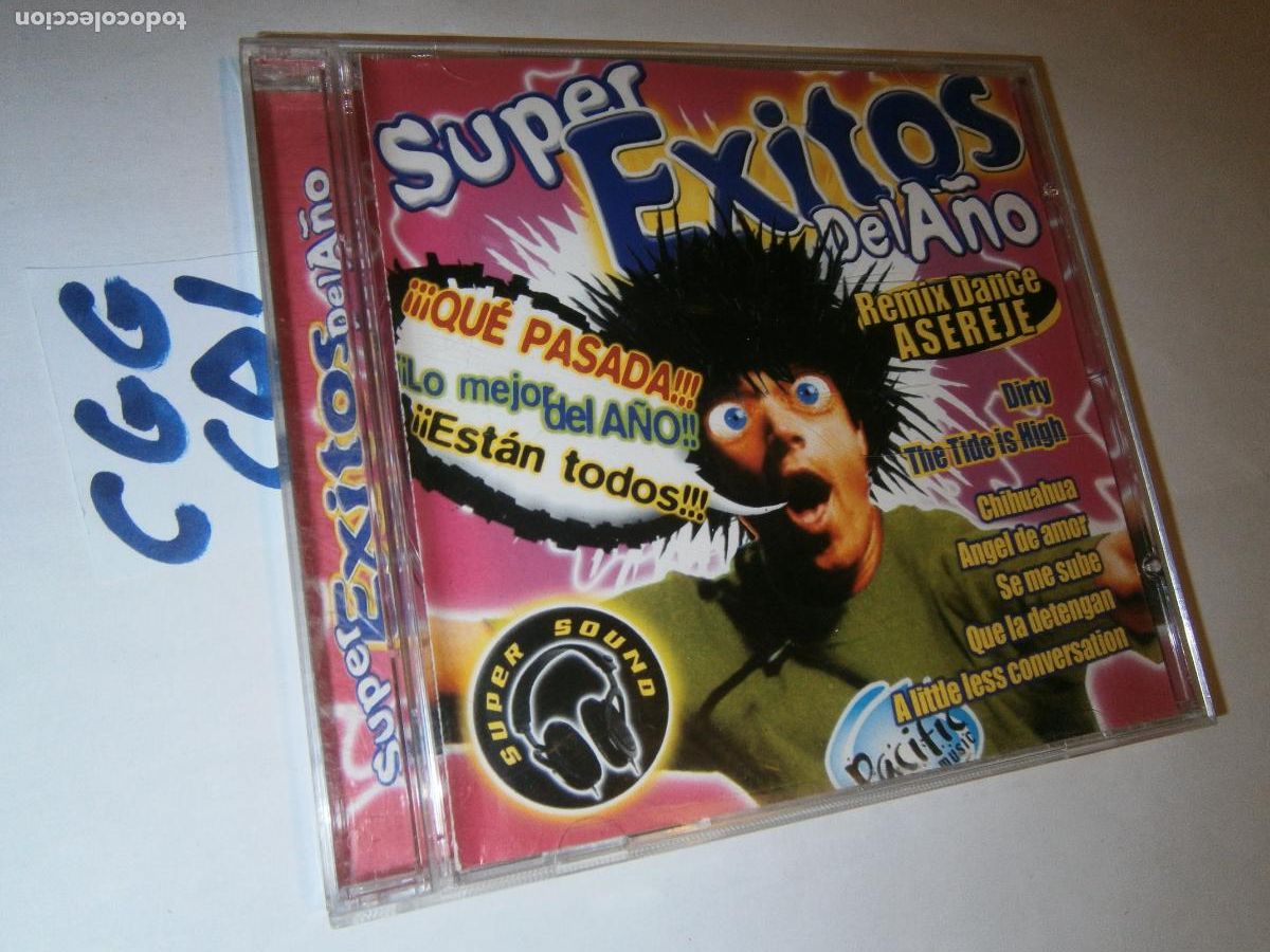 CDs de m&uacute;sica: ANTIGUO CD - SUPER EXITOS DEL A&Ntilde;O - Foto 1