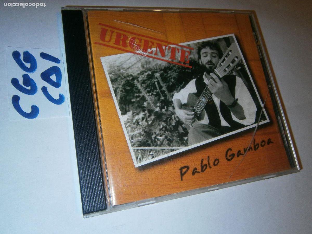 CDs de m&uacute;sica: ANTIGUO CD - PABLO GAMBOA - Foto 1