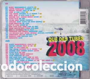 CDs de m&uacute;sica: Various - Que Des Tubes 2008 (CD, Comp + DVD-V, Comp, PAL) - Foto 12