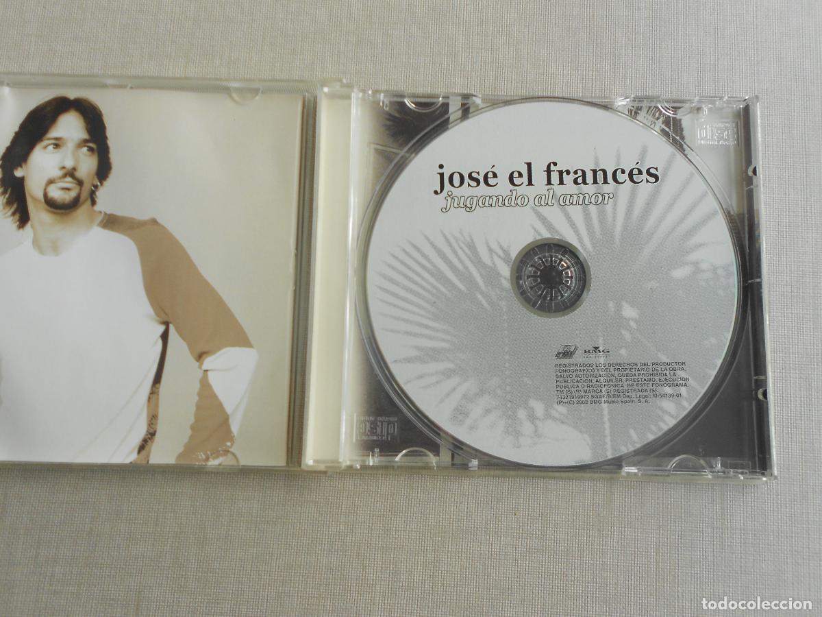 CDs de m&uacute;sica: JUGANDO AL AMOR - JOSE EL FRANC&Eacute;S - CD - BMG- 2002 - Foto 2