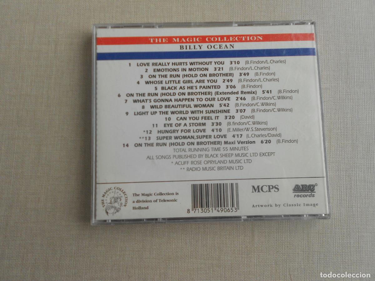 CDs de m&uacute;sica: BILLY OCEAN - THE MAGIC COLLECTION HOLLAND MCPS - Foto 3