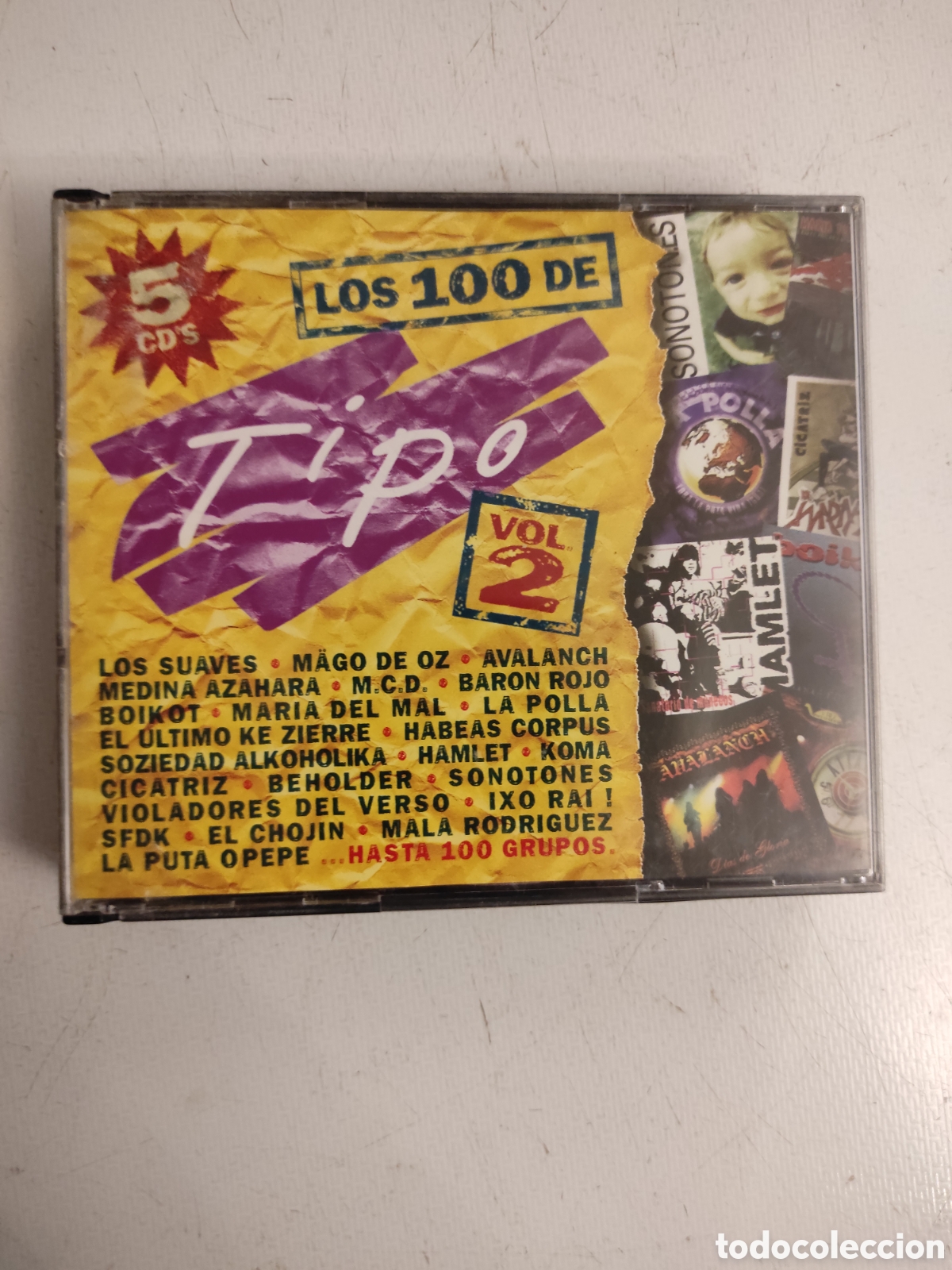 CDs de m&uacute;sica: Los 100 de Tipo Vol 2 - Foto 1
