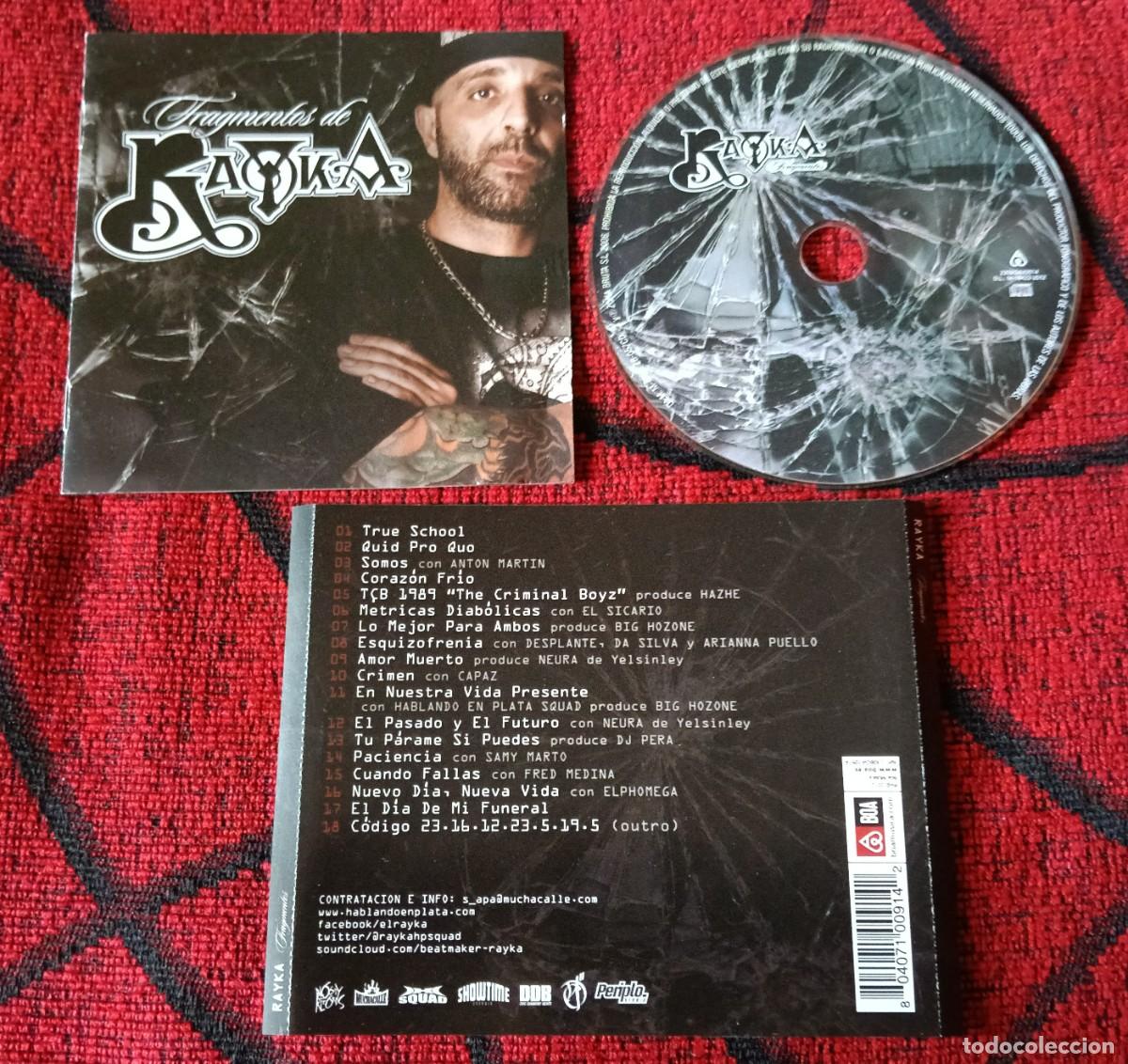 CDs de m&uacute;sica: RAYKA ** Fragmentos ** CD 2012 - Foto 1
